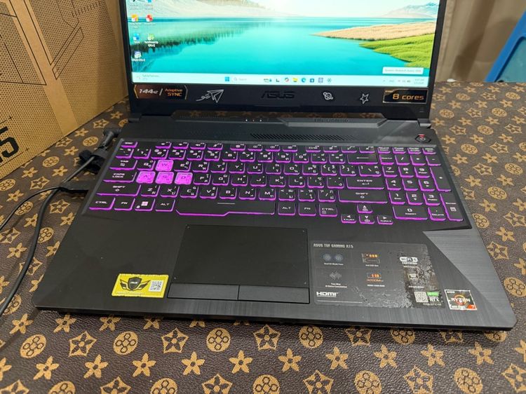 Notebook Asus TUF Gaming A15 FA506ICB-HN103W ทำงานกราฟฟิก เล่นเกม อื่นๆ ลื่น มาก  สอบถามเพิ่มเติมได้ครับ รูปที่ 4