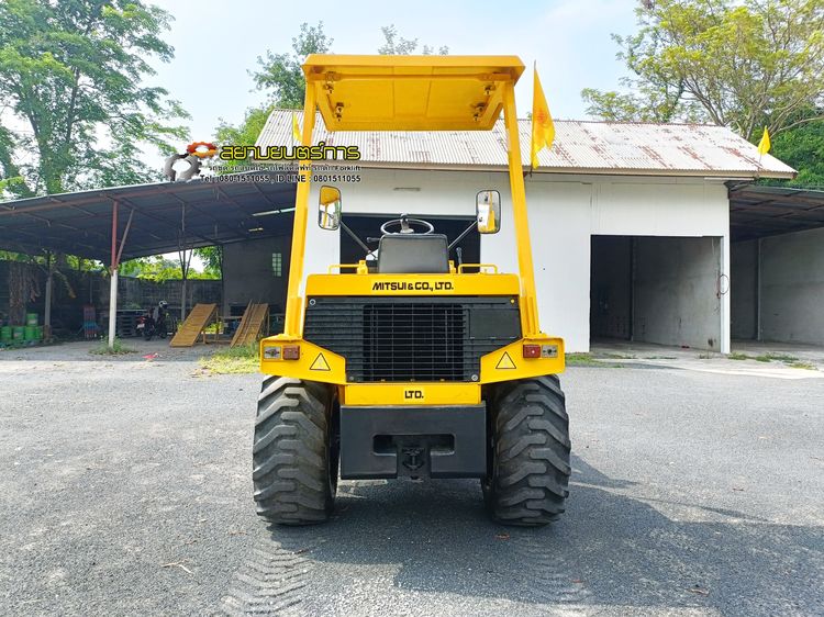 รถตัก เอวอ่อน MITSUI บุ้งกี๋ ขนาด 0.75 คิว ขับเคลื่อน 4 ล้อ   4WD ล้อ-ยางสภาพดี ทั้ง 4 เส้น ตักขึ้น รถ 6 ล้อได้สบายๆ รูปที่ 12