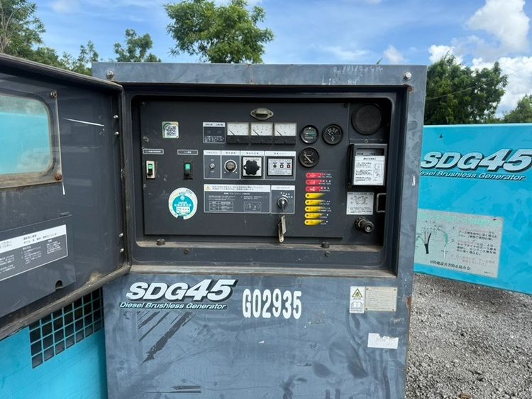 SDG45S EQ- เครื่องปั่นไฟ แอร์แมน genset ขนาด 37KVA 45KVA OEK 081-3062283 รูปที่ 10
