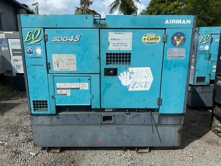 SDG45S EQ- เครื่องปั่นไฟ แอร์แมน genset ขนาด 37KVA 45KVA OEK 081-3062283