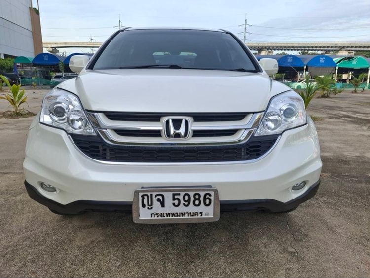 Honda CR-V 2010 2.0 S Utility-car เบนซิน ไม่ติดแก๊ส เกียร์อัตโนมัติ ขาว รูปที่ 3