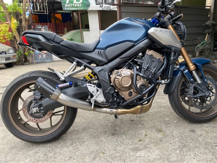 ท่อสลิปออน3นิ้ว  cbr650r cb650F ใหม่ซาฟารี รูปที่ 7
