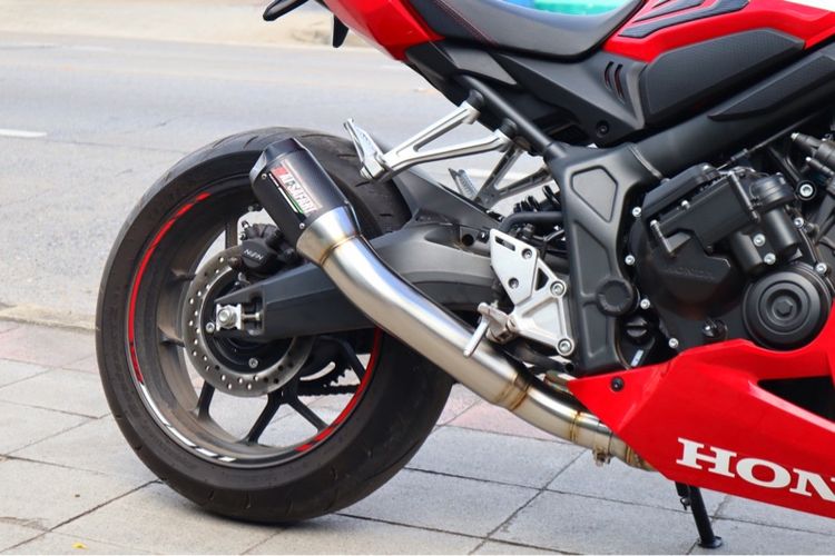ท่อสลิปออน3นิ้ว  cbr650r cb650F ใหม่ซาฟารี รูปที่ 10