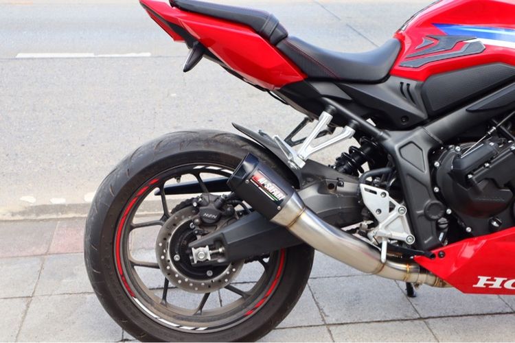 ท่อสลิปออน3นิ้ว  cbr650r cb650F ใหม่ซาฟารี รูปที่ 11