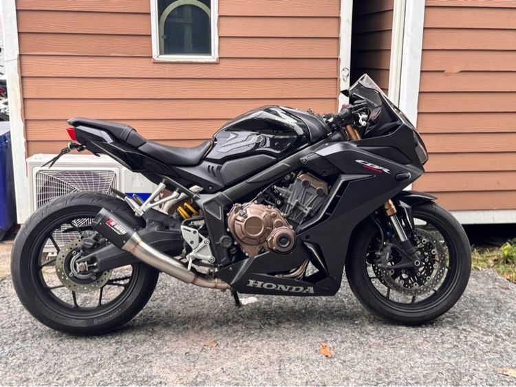 ท่อสลิปออน3นิ้ว  cbr650r cb650F ใหม่ซาฟารี รูปที่ 8