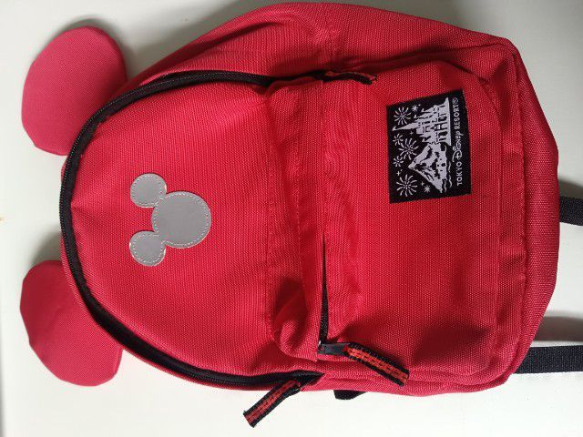 กระเป๋า Tokyo Disney Resort Exclusive  Backpack Mickey Ears Red