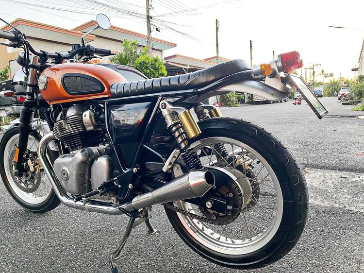 ROYAL ENFIELD INTERCEPTOR 650 สีส้ม ปี2019 ราคาดีสภาพสวย 10,300 Km.