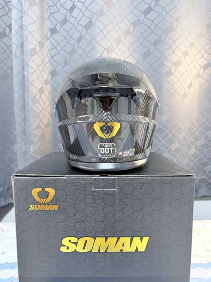 หมวกกันน็อค Soman X7s Carbon 100 รูปที่ 3