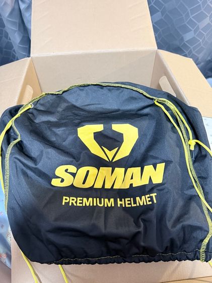 หมวกกันน็อค Soman X7s Carbon 100 รูปที่ 12