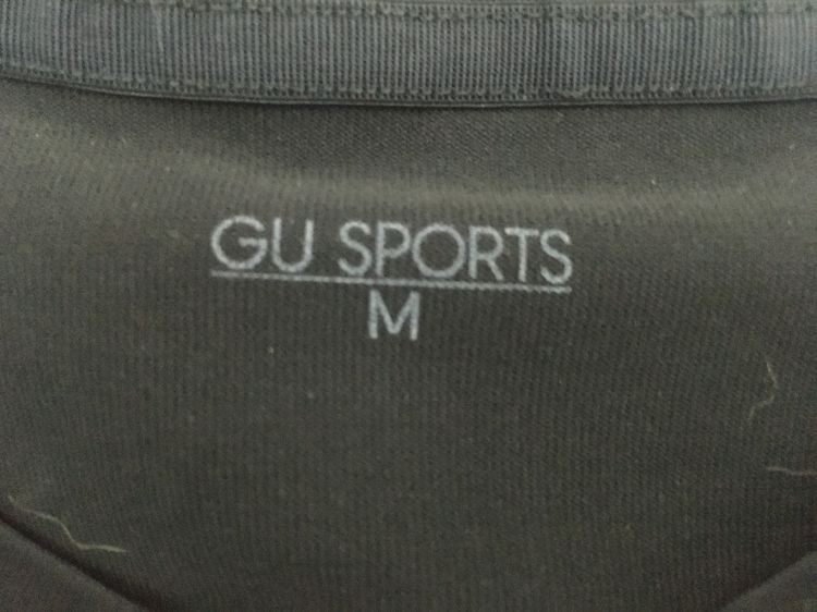 เสื้อคอกลม GU SPORT แบรนด์ GU สีดำ รูปที่ 6