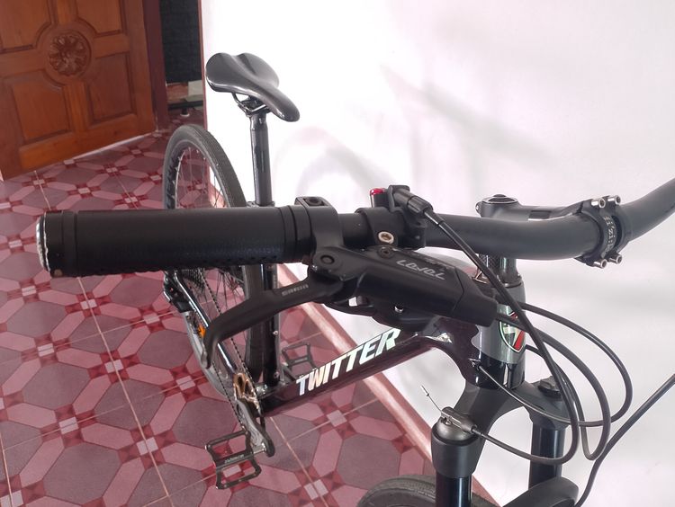 🚴‍♂️ ขายจักรยาน TWITTER เสือหมอบ  ไฮบริด สีดำ สภาพสวย รูปที่ 4