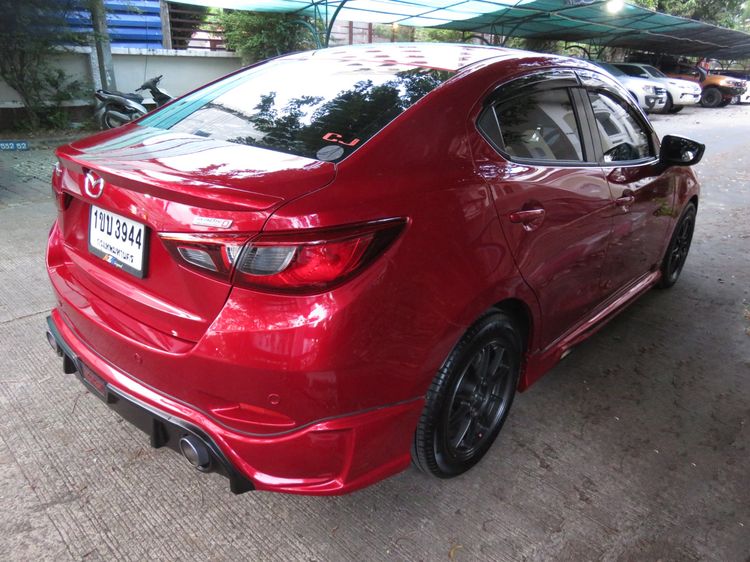 Mazda Mazda 2 2017 1.5 XD High Plus L Sedan ดีเซล ไม่ติดแก๊ส เกียร์อัตโนมัติ แดง รูปที่ 4