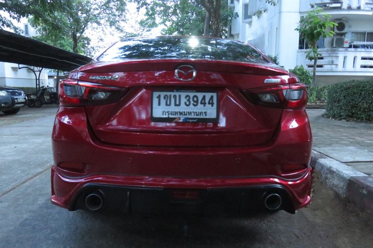 Mazda Mazda 2 2017 1.5 XD High Plus L Sedan ดีเซล ไม่ติดแก๊ส เกียร์อัตโนมัติ แดง รูปที่ 3