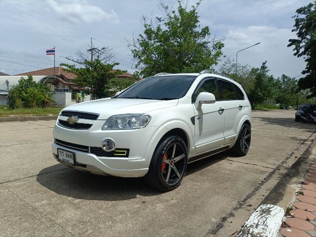 Chevrolet Captiva 2011 2.0 LTZ 4WD Van ดีเซล ไม่ติดแก๊ส เกียร์อัตโนมัติ ขาว รูปที่ 3