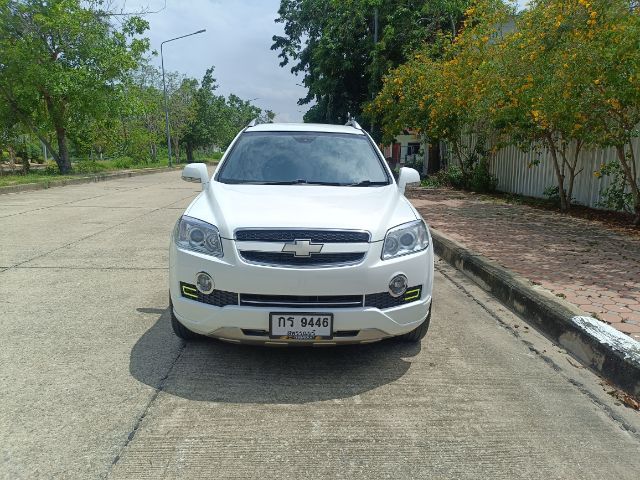 Chevrolet Captiva 2011 2.0 LTZ 4WD Van ดีเซล ไม่ติดแก๊ส เกียร์อัตโนมัติ ขาว รูปที่ 2