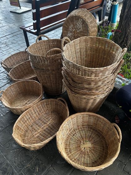 ตะกร้าหวาย จาก อุบลราชธานี