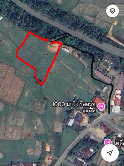 ที่ดินสวยม่กวิวเขาและวิวนา