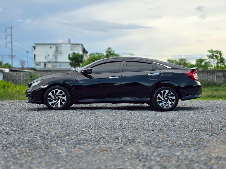Honda Civic 2019 1.8 EL i-VTEC Sedan เบนซิน ไม่ติดแก๊ส เกียร์อัตโนมัติ ดำ รูปที่ 3