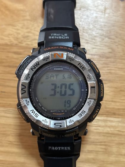 ดำ Casio Protrek