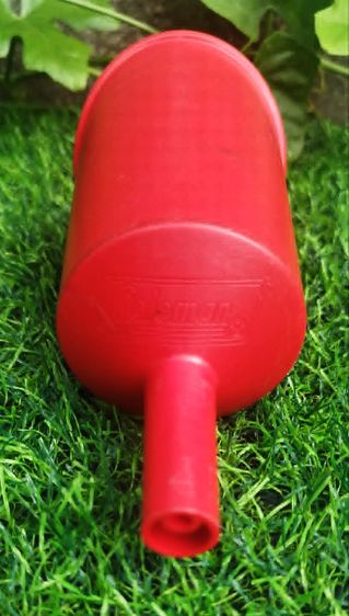 กรวยเติมน้ำมัน Coleman Filter Funnel สีแดง มือสอง จากญี่ปุ่น