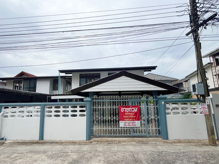 บ้านเดี่ยว2ชั้น ใจกลางเมืองนนทบุรี ใกล้ห้างเดอะมอล์งามวงษ์วาน