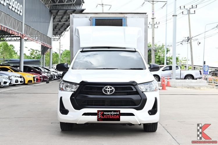 Toyota Hilux Revo 2024 2.4 Entry Pickup ดีเซล ไม่ติดแก๊ส เกียร์ธรรมดา ขาว รูปที่ 2