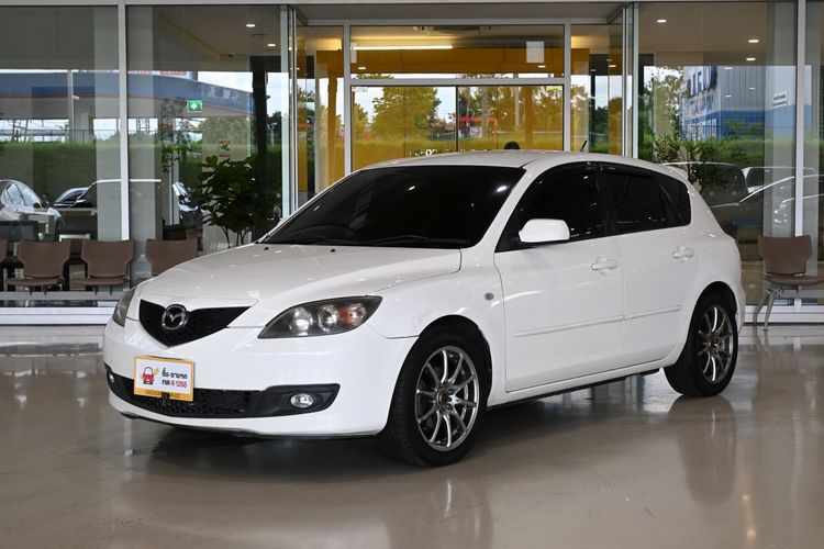 Mazda Mazda3 2010 1.6 Spirit Sports Sedan เบนซิน LPG เกียร์อัตโนมัติ ขาว รูปที่ 3