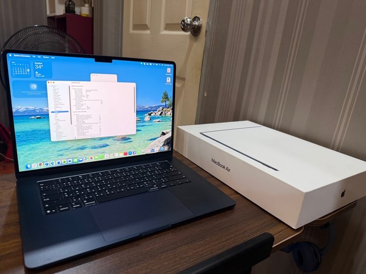 (ขายแล้ว)Macbook Air 15 M4 Ram16 256GB แบต 100 รูปที่ 8