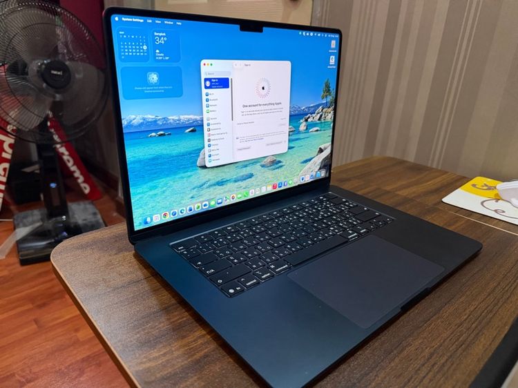 Macbook Air 15 M4 Ram16 256GB แบต 100