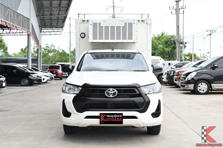 Toyota Hilux Revo 2024 2.4 Entry Pickup ดีเซล ไม่ติดแก๊ส เกียร์ธรรมดา ขาว รูปที่ 2