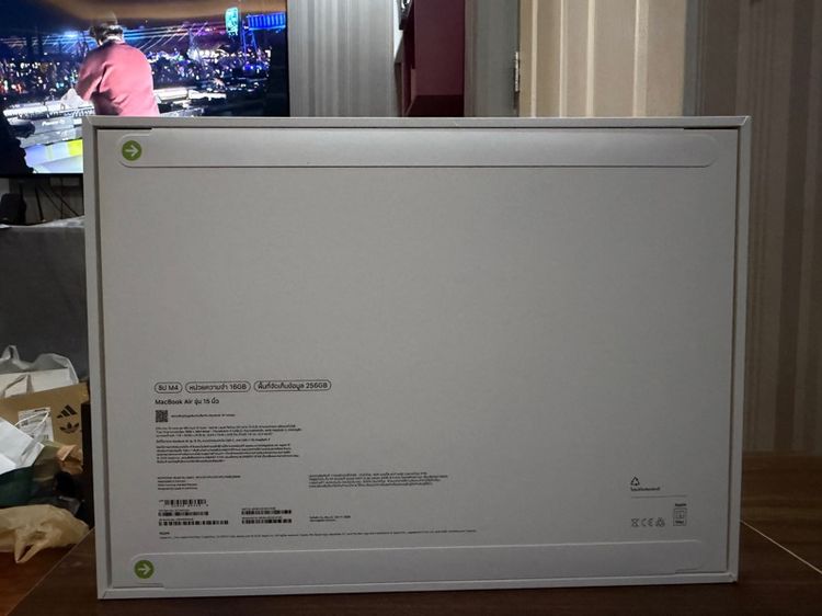 Macbook Air 15 M4 16GB 256GB มือหนึ่งยังไม่ได้แกะกล่อง รูปที่ 7