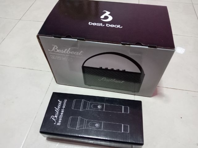 ลำโพงบลูทูธ​ Best​ beat 006 แถมไมค์คู่ รูปที่ 2