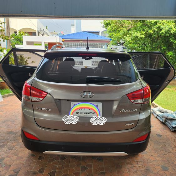 Hyundai Tucson 2012 2.0 D 4WD Utility-car เบนซิน ไม่ติดแก๊ส เกียร์อัตโนมัติ บรอนซ์ทอง รูปที่ 3