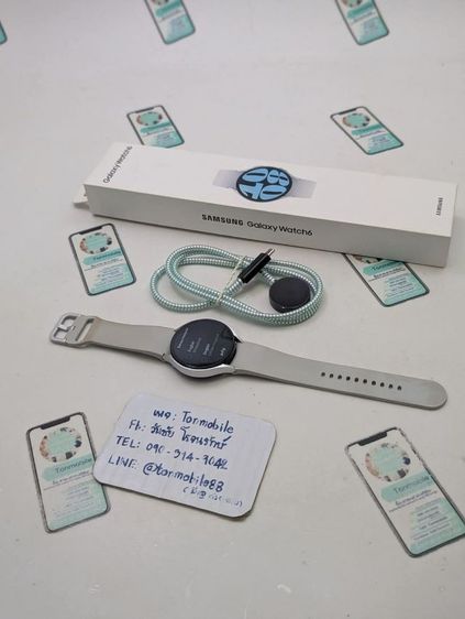ขาย เทิร์น Samsung Galaxy Watch 6 44MM ศูนย์ไทย อุปกรณ์แท้ครบยกกล่อง เพียง 1,990 บาท พอครับ