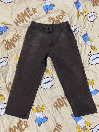น้ำตาล กางเกง Carhartt Double Knee (DKB)