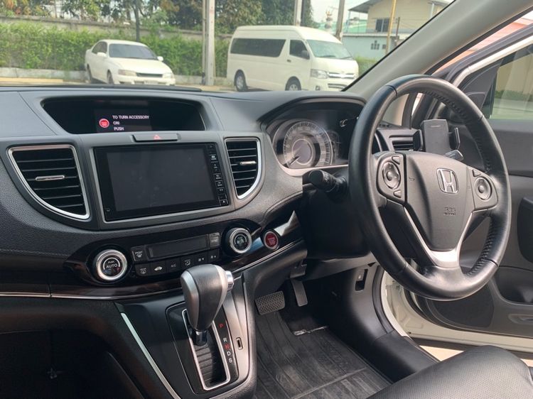 Honda CR-V 2015 2.4 EL 4WD เบนซิน ไม่ติดแก๊ส เกียร์อัตโนมัติ ขาว รูปที่ 4