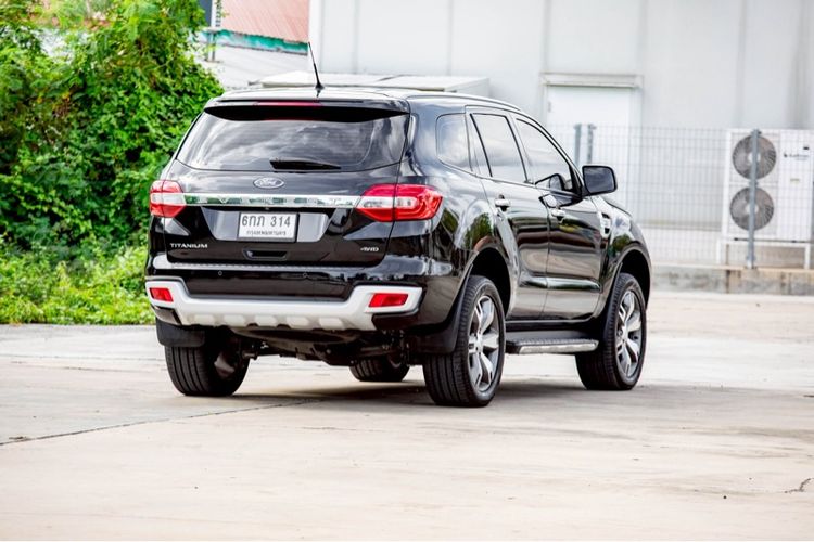 Ford Everest 2016 3.2 Titanium 4WD Utility-car ดีเซล ไม่ติดแก๊ส เกียร์อัตโนมัติ ดำ รูปที่ 3