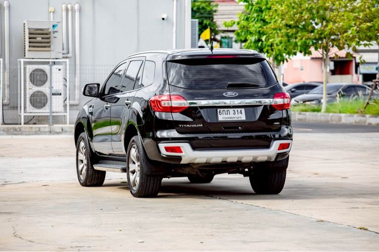 Ford Everest 2016 3.2 Titanium 4WD Utility-car ดีเซล ไม่ติดแก๊ส เกียร์อัตโนมัติ ดำ รูปที่ 4
