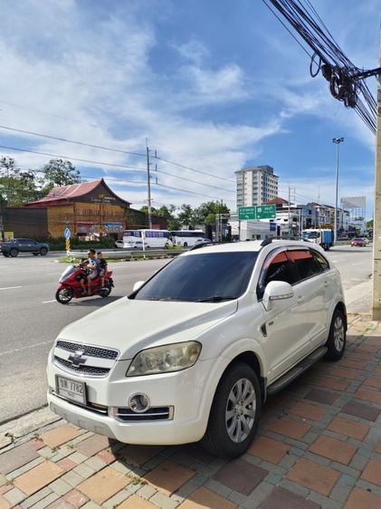 Chevrolet Captiva 2011 2.0 LTZ 2WD Van ดีเซล ไม่ติดแก๊ส เกียร์อัตโนมัติ ขาว รูปที่ 2