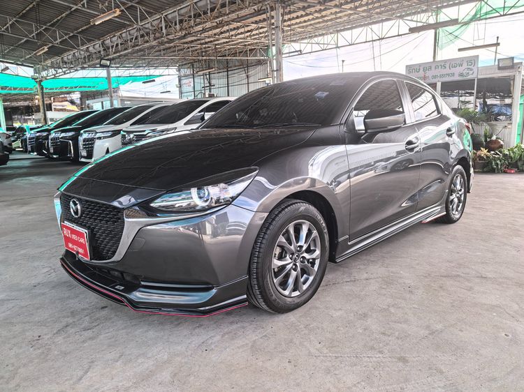 รถ Mazda Mazda 2 1.3 C สี เทา