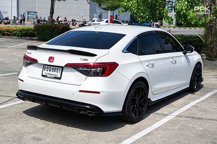 Honda Civic 2021 1.5 EL+ Sedan เบนซิน ไม่ติดแก๊ส เกียร์อัตโนมัติ ขาว รูปที่ 4
