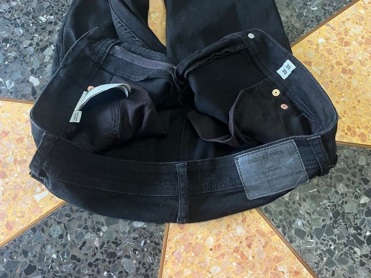 📌JACK แอนด์ JONES👖 -Super black เอว29-30 รูปที่ 7