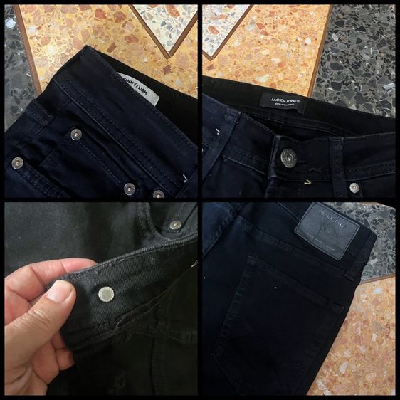 📌JACK แอนด์ JONES👖 -Super black เอว29-30 รูปที่ 5