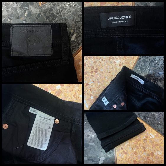 📌JACK แอนด์ JONES👖 -Super black เอว29-30 รูปที่ 6