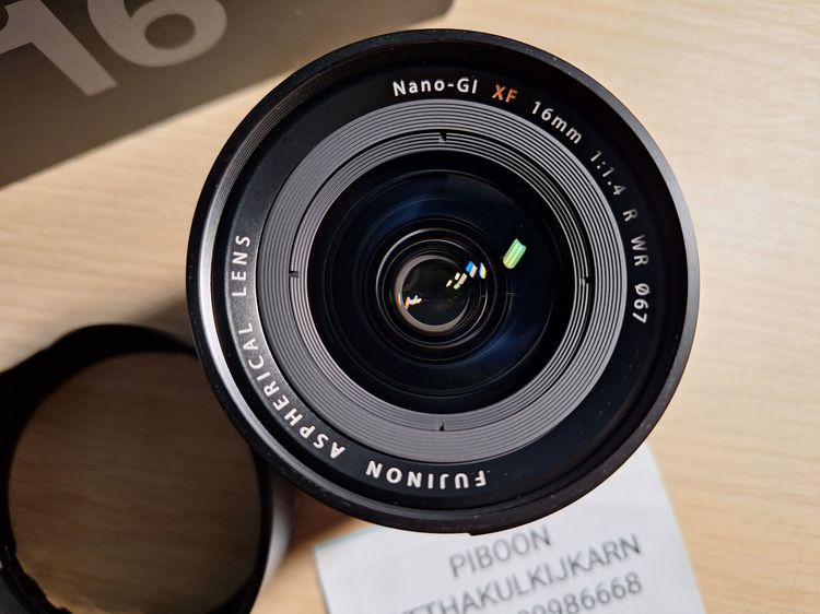 เลนส์ Fuji XF 16mm F1.4R WR Made In Japan อดีตประกันศูนย์ไทย Fujiflm Fujinon รูปที่ 6
