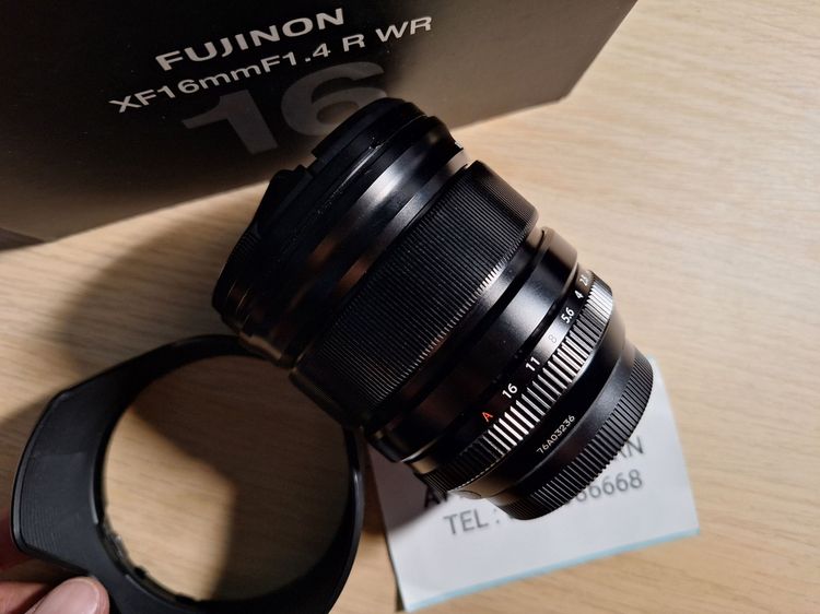 เลนส์ Fuji XF 16mm F1.4R WR Made In Japan อดีตประกันศูนย์ไทย Fujiflm Fujinon รูปที่ 3