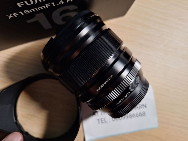 เลนส์ Fuji XF 16mm F1.4R WR Made In Japan อดีตประกันศูนย์ไทย Fujiflm Fujinon รูปที่ 4