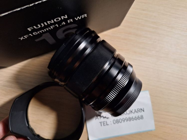 เลนส์ Fuji XF 16mm F1.4R WR Made In Japan อดีตประกันศูนย์ไทย Fujiflm Fujinon รูปที่ 5