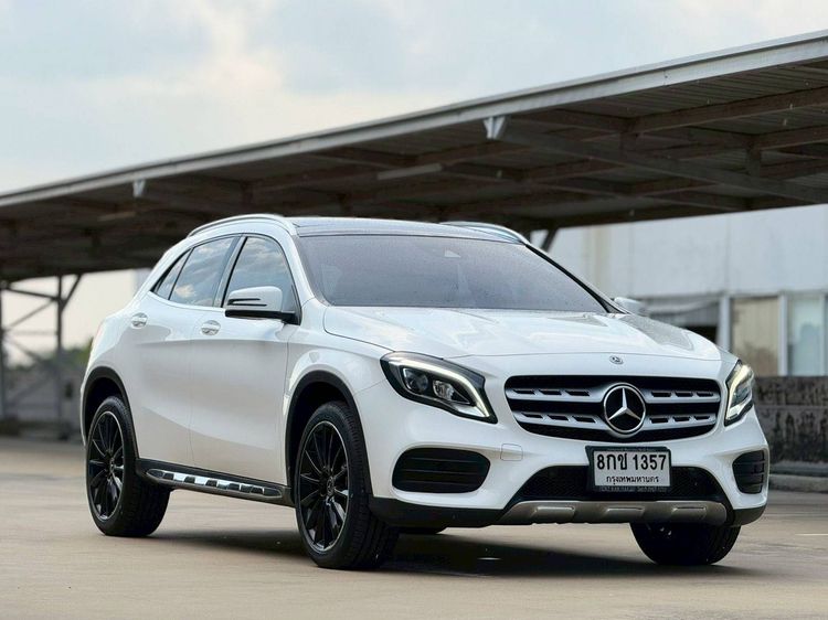 Mercedes-Benz GLA-Class 2019 GLA250 Utility-car เบนซิน ไม่ติดแก๊ส เกียร์อัตโนมัติ ขาว
