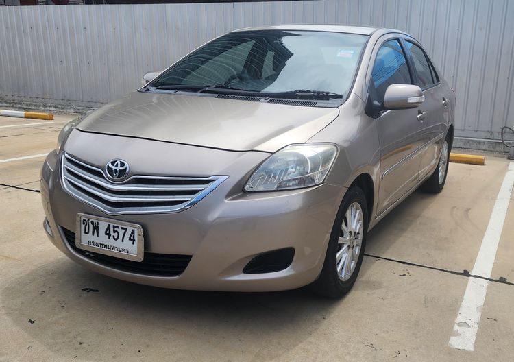Toyota Vios 2007 1.5 E Sedan เบนซิน ไม่ติดแก๊ส เกียร์อัตโนมัติ น้ำตาล